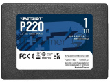 Накопитель SSD Patriot P220, 1TB, SATA III, 2.5", R/W 550/500 0