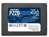 Накопитель SSD Patriot P220, 256GB, SATA-III, 2.5", R/W 550/490 2