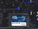 Накопитель SSD Patriot P220, 256GB, SATA-III, 2.5", R/W 550/490 8