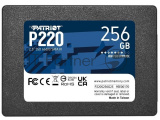 Накопитель SSD Patriot P220, 256GB, SATA-III, 2.5", R/W 550/490 0