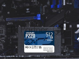 Накопитель SSD Patriot P220, 512GB, SATA III, 2.5", R/W 550/500 4