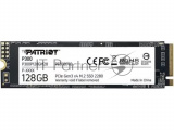 Накопитель SSD Patriot P300, 128GB, PCIe 3.0 x4, M.2 2280, NVMe, R/W 1600/600 3