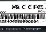 Накопитель SSD Patriot P320, 1Tb, PCIe 3.0 x4, M.2 2280, NVMe, R/W 3000/2200 2