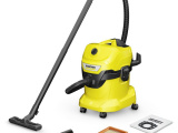 Пылесос строительный Karcher WD 4 V-20/5/22 желтый (1.628-201.0) 2