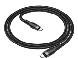 Кабель Borofone BU35 Influence Type-C to Type-C 60W charging 1м  ч 0