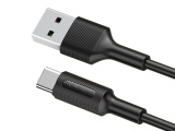 Кабель Borofone BX1 EzSync Type-C 1м чёрный 0