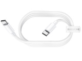 Кабель Borofone BX44 High-energy 100W Type-C to Type-C 1м белый 0