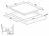 Поверхность SMEG SI364B 1