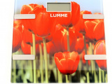 Весы напольные Lumme LU-1333 тюльпаны 0