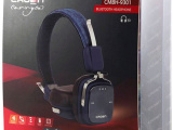 Гарнитура беспроводная Crown CMBH-9301 Bluetooth 3.0 Синий 0
