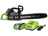 Электропила GREENWORKS GD40CS15 (2005707RU) 1