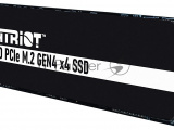 Накопитель SSD Patriot P400, 2Tb, PCIe 4.0 x4, M.2 2280, NVMe, R/W 7000/4800, с радиатором 4