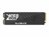 Накопитель SSD Patriot Viper VP4300, 2Tb, PCIe 4.0 x4, M.2 2280, NVMe, R/W 7400/6800, с радиатором 8