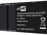 Накопитель SSD PC PET PCPS001T1, 1TB, SATA, M.2 2280, R/W 500/450 5