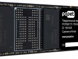 Накопитель SSD PC PET PCPS001T3, 1TB, PCIe 3.0 x4, M.2 2280, NVMe, R/W 2000/1600 4