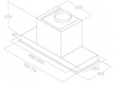 Вытяжка Elica HIDDEN 2.0 IX/A/90 6