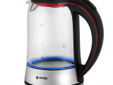 Чайник электрический Vitek VT-7009 прозрачный 1