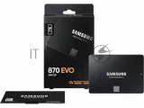 Накопитель SSD Samsung 870 EVO, 1TB, SATA III, 2.5", R/W 560/530 3