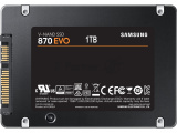 Накопитель SSD Samsung 870 EVO, 1TB, SATA III, 2.5", R/W 560/530 22