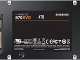 Накопитель SSD Samsung 870 EVO, 4TB, SATA III, 2.5", R/W 560/530 7