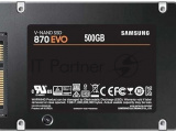Накопитель SSD Samsung 870 EVO, 500GB, SATA III, 2.5", R/W 560/530 2