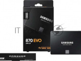 Накопитель SSD Samsung 870 EVO, 500GB, SATA III, 2.5", R/W 560/530 16