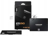 Накопитель SSD Samsung 870 EVO, 500GB, SATA III, 2.5", R/W 560/530 25