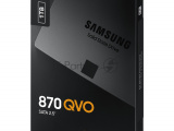 Накопитель SSD Samsung 870 QVO, 1TB, SATA III, 2.5", R/W 560/530 7
