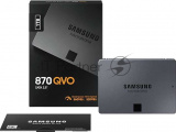 Накопитель SSD Samsung 870 QVO, 1TB, SATA III, 2.5", R/W 560/530 0