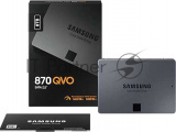 Накопитель SSD Samsung 870 QVO, 8TB, SATA III, 2.5", R/W 560/530 16