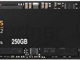 Накопитель SSD Samsung 970 EVO Plus MZ-V7S250BW, 250Gb, PCIe 3.0 x4, M.2 2280, NVMe, R/W 3500/2300 24