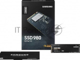 Накопитель SSD Samsung 980, 250GB, PCIe 3.0 x4, M.2 2280, NVMe, R/W 2900/1300 14