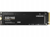 Накопитель SSD Samsung 980, 250GB, PCIe 3.0 x4, M.2 2280, NVMe, R/W 2900/1300 26