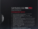Накопитель SSD Samsung 980 PRO, 250GB, PCIe 4.0 x4, M.2 2280, NVMe, R/W 6400/2700 8