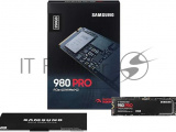 Накопитель SSD Samsung 980 PRO, 250GB, PCIe 4.0 x4, M.2 2280, NVMe, R/W 6400/2700 22
