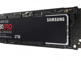 Накопитель SSD Samsung 980 PRO, 2TB, PCIe 4.0 x4, M.2 2280, NVMe, R/W 7000/5000 7