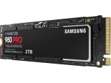 Накопитель SSD Samsung 980 PRO, 2TB, PCIe 4.0 x4, M.2 2280, NVMe, R/W 7000/5000 14