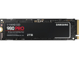 Накопитель SSD Samsung 980 PRO, 2TB, PCIe 4.0 x4, M.2 2280, NVMe, R/W 7000/5000 16