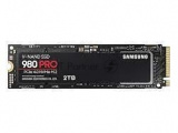 Накопитель SSD Samsung 980 PRO, 2TB, PCIe 4.0 x4, M.2 2280, NVMe, R/W 7000/5000 0