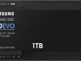 Накопитель SSD Samsung 990 EVO, 1024GB, PCIe 4.0 x4, M.2 2280, NVMe, R/W 5000/4200 1