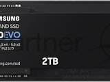 Накопитель SSD Samsung 990 EVO, 2000GB, PCIe 4.0 x4, M.2 2280, NVMe, R/W 5000/4200 1