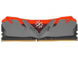 Оперативная память XPG Gammix D30, DDR4, 16GB, 3200MHz, CL16, UDIMM, с радиатором, красный 0