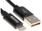 Кабель Oxion OX-DCC255BK USB-Lightning 1,3м черный 0