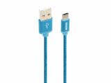 Кабель Oxion OX-DCC258BL USB-MicroUSB 1,3м синий 0