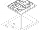 Поверхность Kuppersberg FQ 602 W 4