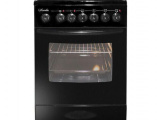 Плита Отдельностоящая Лысьва EF4006MK00 черный (без крышки) 0