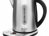 Чайник электрический Kitfort КТ-661 черный/серебристый 1