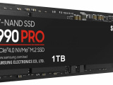 Накопитель SSD Samsung 990 PRO, 1000GB, PCIe 4.0 x4, M.2 2280, NVMe, R/W 7450/6900 5