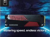 Накопитель SSD Samsung 990 PRO, 1000GB, PCIe 4.0 x4, M.2 2280, NVMe, R/W 7450/6900, с радиатором 10