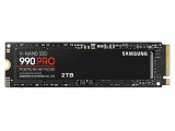 Накопитель SSD Samsung 990 PRO, 2TB, PCIe 4.0 x4, M.2 2280, NVMe, R/W 7450/6900 3